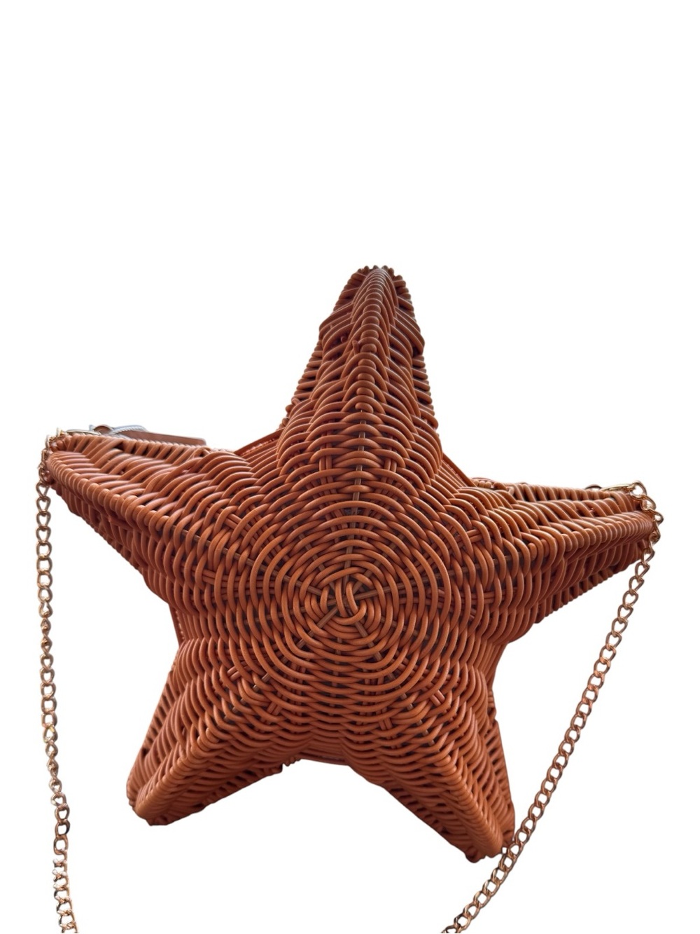 NWT Tommy Bahama Starfish Wicker Crossbody Bag - Woven Novelty Purse - Picture 4 of 6